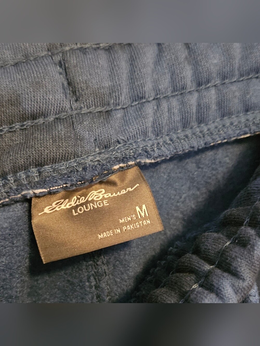 Eddie Bauer Lounge Blue Tie Dye Men Shorts M NWT - Picture 3 of 4